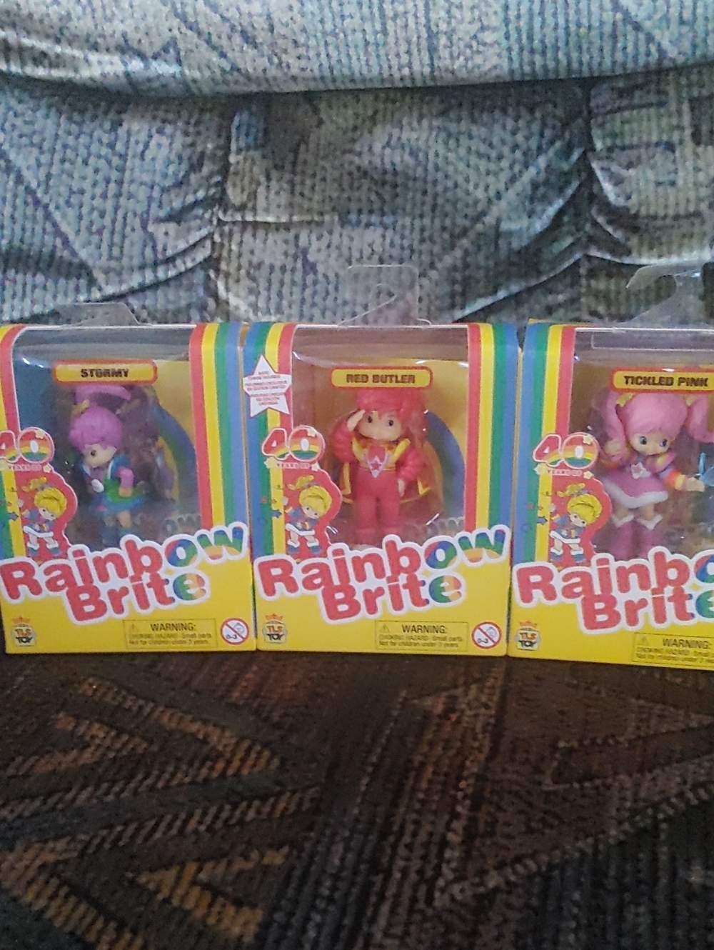Rainbow Brite Assorted Character Dolls - Pink, Red, Purple